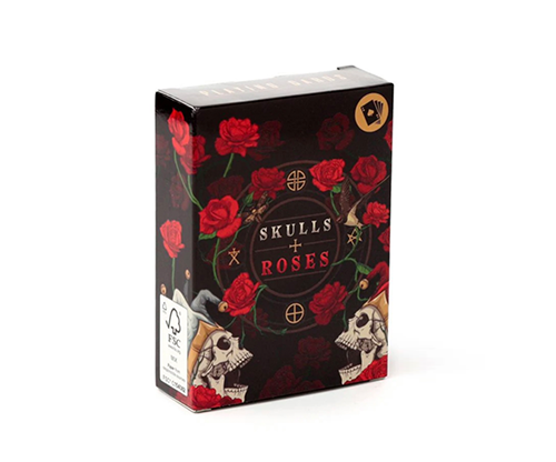 78062-full Skulls and Roses Playing cards