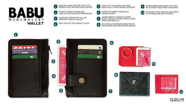 78164-alt3 BABU Wallet Minimal by GRUM®