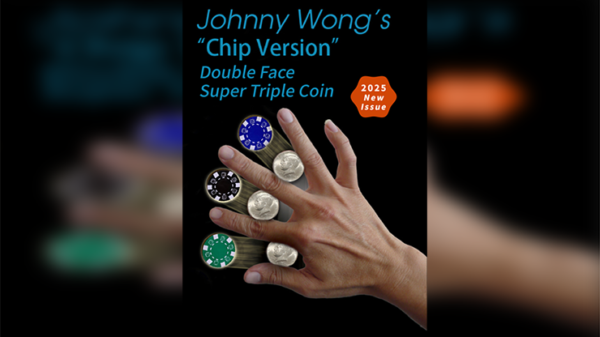 78231-full Super Version Double Face Super Triple Coin (Chip Version) by Johnny Wong