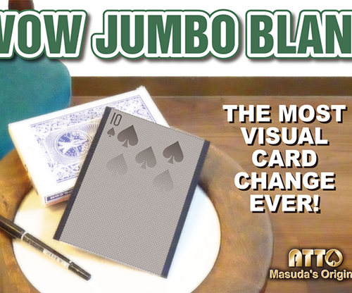 WOW JUMBO BLANK by Katsuya Masuda