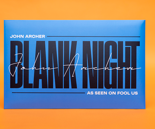 78396-full Blank Night 2025 Edition (Blue) by John Archer