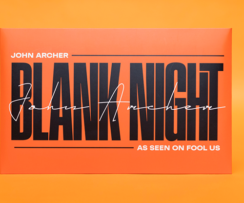 78397-full Blank Night 2025 Edition (Orange) by John Archer