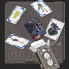 78429-alt2 Bicycle Gundam rx78 Playing Cards