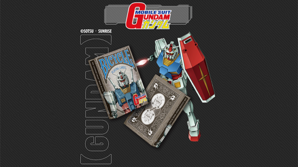 78429-alt4 Bicycle Gundam rx78 Playing Cards