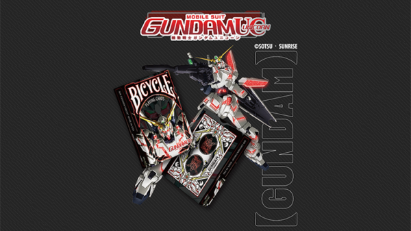 78431-alt4 Bicycle Gundam Unicorn Playing Cards