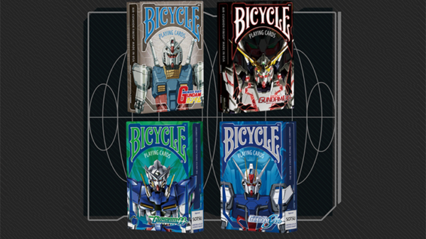 78431-alt5 Bicycle Gundam Unicorn Playing Cards