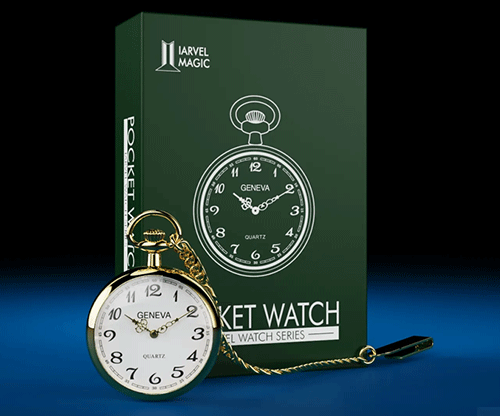 Pocket Watch (Gold) by Iarvel Magic
