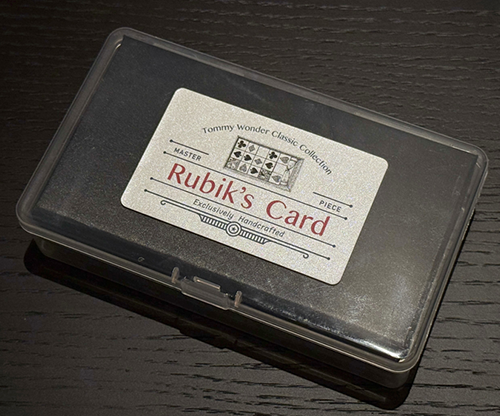 Tommy Wonder Classic Collection Rubik's Card by JT Magic