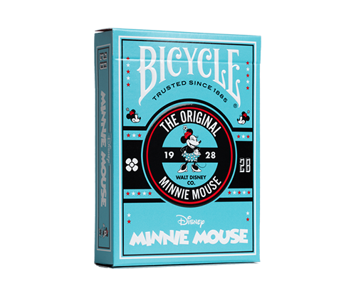 78579-full Bicycle Disney Classic Minnie Mouse Playing Card by US Playing Cards