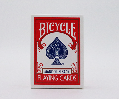 Bicycle Mandolin Box Empty (Red) by US Playing Card Co