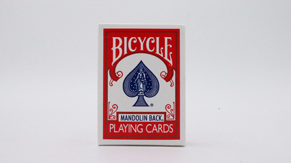 78814-full Bicycle Mandolin Box Empty (Red) by US Playing Card Co