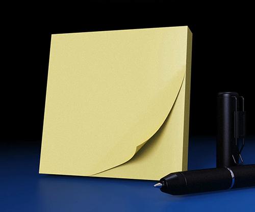 78815-full The Iarvel Magic Post-It Pad (Yellow) by Iarvel Magic