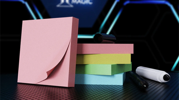78816-alt4 The Iarvel Magic Post-It Pad (Red) by Iarvel Magic