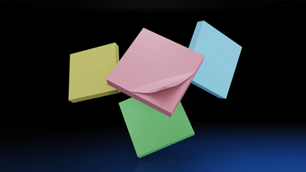 78816-alt5 The Iarvel Magic Post-It Pad (Red) by Iarvel Magic