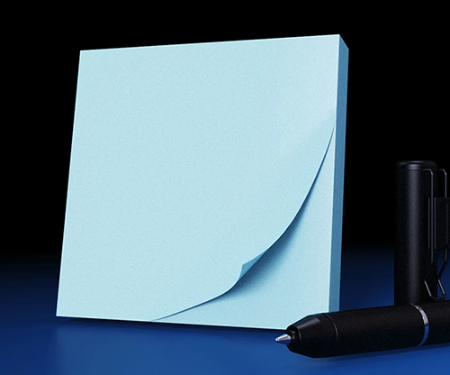 78818-full The Iarvel Magic Post-It Pad (Blue) by Iarvel Magic
