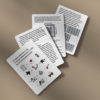 ENIGMAS Midnight Edition Playing Cards