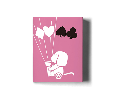 Diary of Kitten and Puppy - Puppy Pink Edition Playing Cards