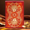 78853-alt2 Sun God Greek Mythology Themed Red Edition Playing Cards