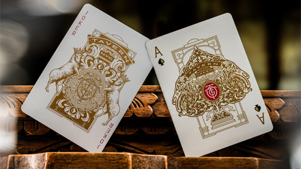 78907-alt3 Tavern on the Green: Red Edition Playing Cards by theory11
