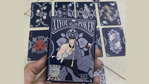 78913-alt2 XIYOU POKER Journey to the West Myth Edition (Blue) Playing Cards