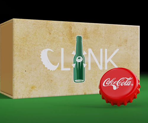 The Clink (Cap in Bottle) by Iarvel Magic and Wonder House (Coke)