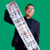 Mystery Card Streamer (Red 6 of Clubs) by PlayTime Magic DEFMA