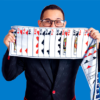 Mystery Card Streamer (Red 6 of Clubs) by PlayTime Magic DEFMA