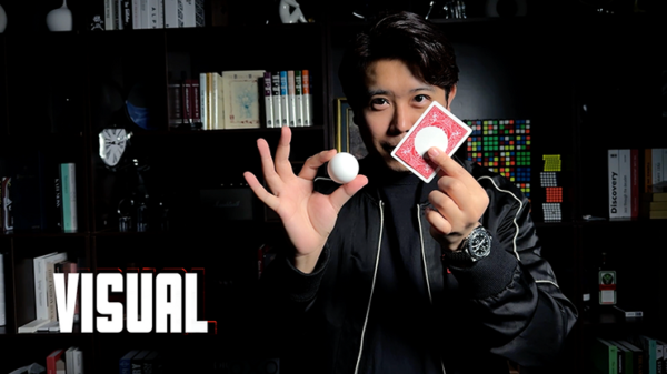 Ball on Card (Red) by Bond Lee & MS Magic