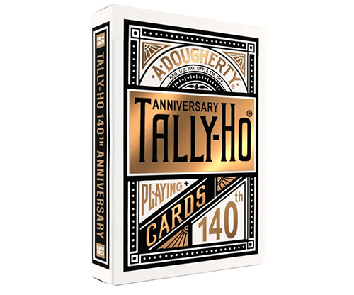 Tally Ho 140th Anniversary (Metaluxe) Playing Cards by US Playing Card