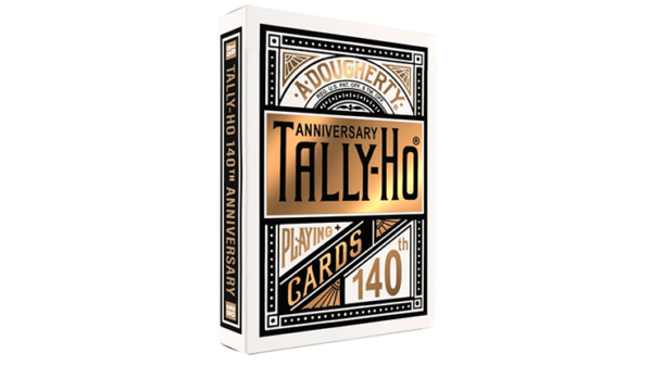 79326-full Tally Ho 140th Anniversary (Metaluxe) Playing Cards by US Playing Card