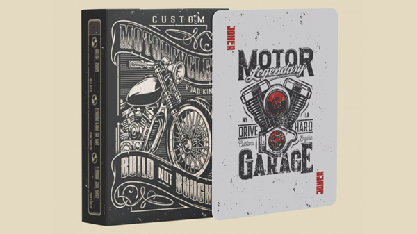 79338-full Custom Motorcycles Playing Cards