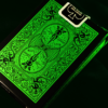 79557-alt1 Bicycle Reverse (Green) Playing Cards