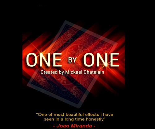 One by One (blue) by Mickaël Chatelain