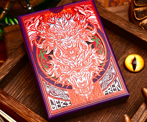 The Norse Myths Series (Fenrir) Playing Cards