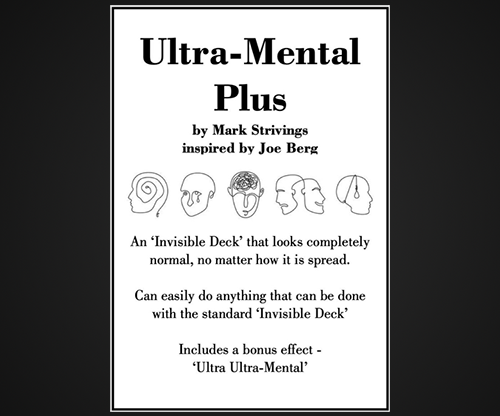 Ultra-Mental Plus by Mark Strivings (Blue)