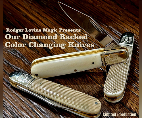 79692-full Diamond Back Knife Set by Rodger Lovins