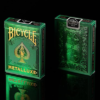 Bicycle Metalluxe Green Playing Cards by US Playing Card Co.