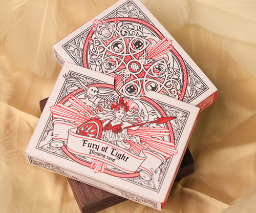 79737-full Mythic Divide (Fury of Light) Playing Cards by Room One