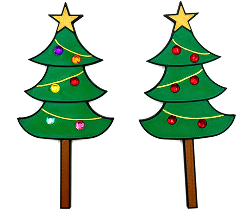 79773-alt1 Christmas Tree Paddle Set by HP Creations & Ed Alonzo