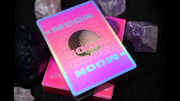 79782-alt1 Moon (Pink Holo) Playing Cards