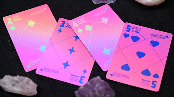 79782-alt3 Moon (Pink Holo) Playing Cards