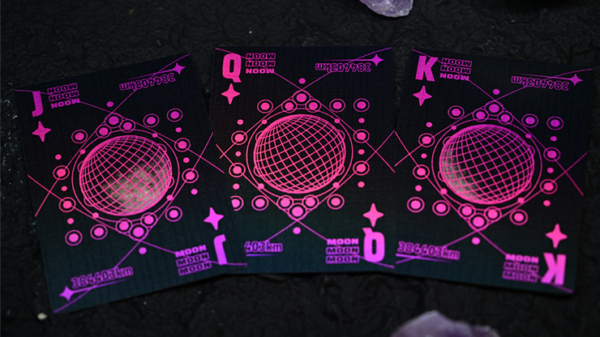 79783-alt2 Moon (Black Holo) Playing Cards