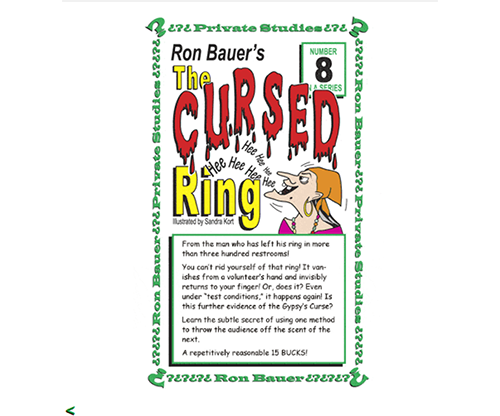 Ron Bauer Series: #8 - The Cursed Ring