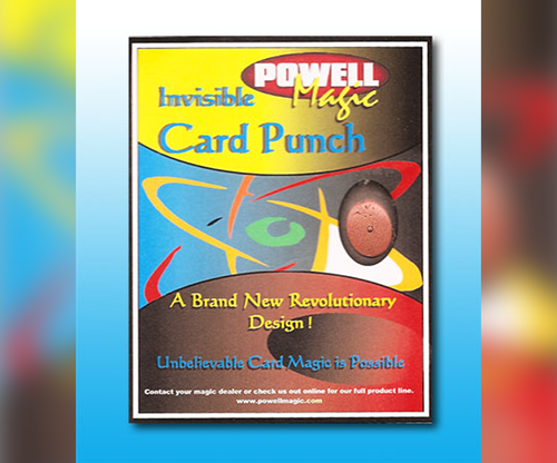 Invisible Card Punch by Dave Powell