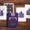 Grand Tulip Purple Playing Cards by Dutch Card House Company