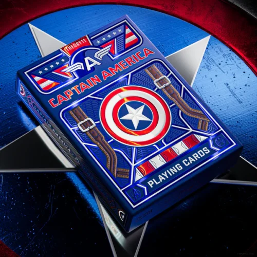 Captain America Playing Cards by theory11