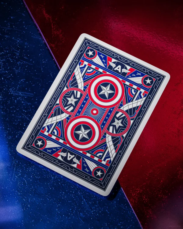 Captain America Playing Cards by theory11