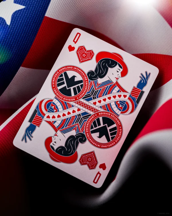 Captain America Playing Cards by theory11