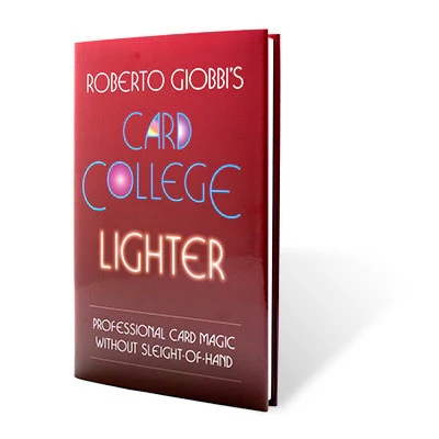 CardCollegeLIghter.jpg Card College Lighter by Roberto Giobbi - Book