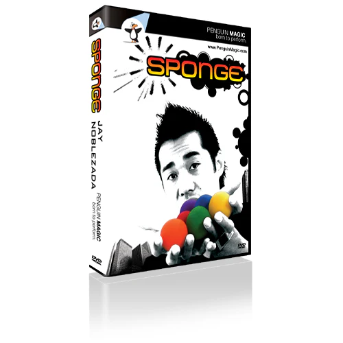 Sponge (DVD and 4 Sponge Balls) by Jay Noblezada - DVD